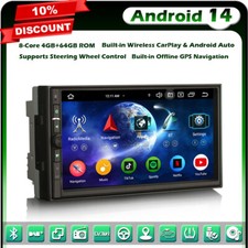 8-Core 4G+64GO Android 14 2DIN
