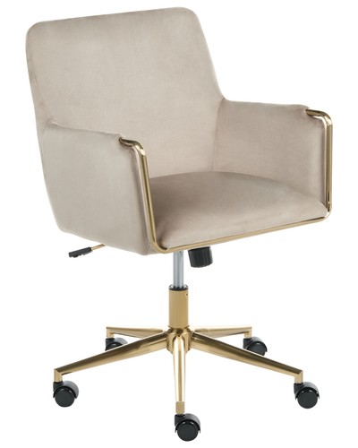 Fauteuil bureau velours - de,