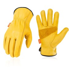 gants de travail en cuir de