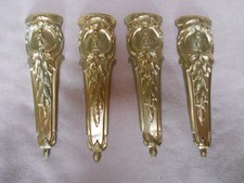 4 Anciens Ornements en Bronze