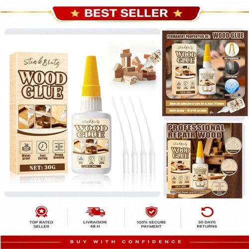 Colle bois extra forte - colle,