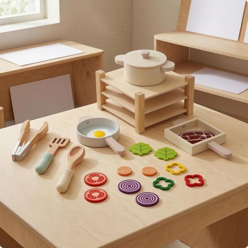 Cuisine enfant bois - cuisine,
