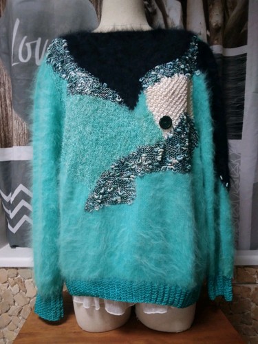 Superbe pull ample angora - ample,
