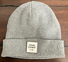 Opening Ceremony New Era Patch Stocking Cap Winter Beanie Hat Toque Rare