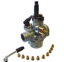 Ensemble carbu complet 17,5 + gicleurs Nitro peugeot Buxy Piaggio Zip