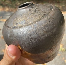 Pied de Lampe Vase en Grès