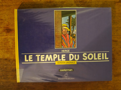 Tintin temple du - tintin,