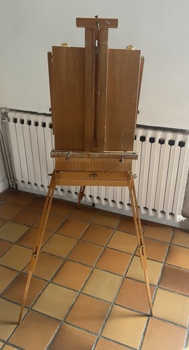 Chevalet peintre bois - de,