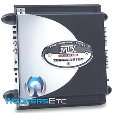 MTX THUNDER 6152 2-CHANNEL X 75W RMS CAR AUDIO  AMPLIFIER OLD SCHOOL TESTED