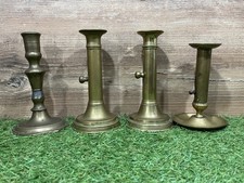 Antique Candle Holders Lot Of 4, Used »