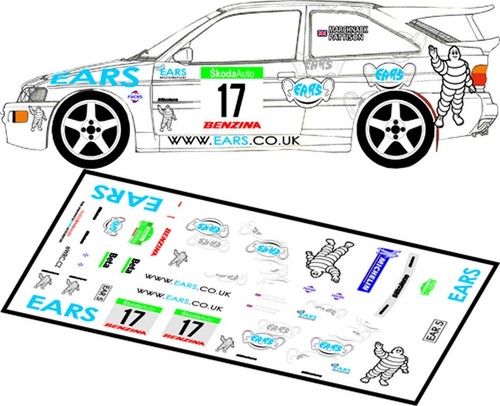 Decals ford escort - ford,