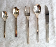 couverts sabena airlines en métal argenté de marque eternum (neuf)