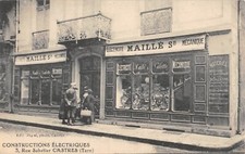 CPA 81 CASTRES / CONSTRUCTIONS ELECTRIQUES / 3 RUE SABATIER / MAILLE ELECTRICITE