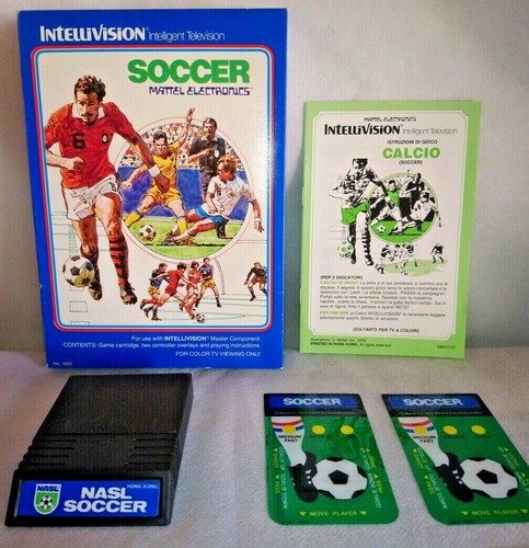 Soccer mattel intellivision - mattel,