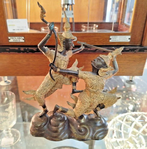 Sculpture bronze statue - sculpture, en