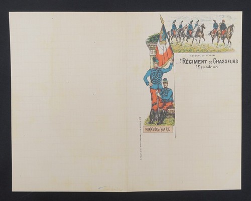 Facture regiment chasseur - facture, de