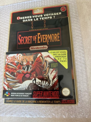 Jeu super nintendo secret - jeu, of