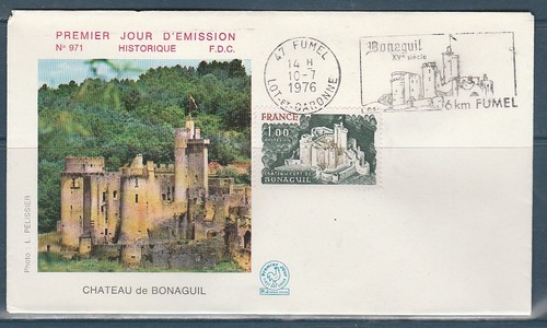 Enveloppe 1er jour chateau - enveloppe,