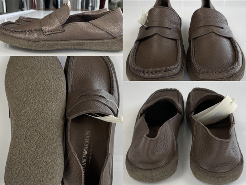 Emporio armani homme mocassins - armani,