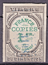 TIMBRE FRANCE FISCAUX