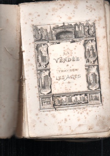 Livre ancien 1902 vendee - ancien,