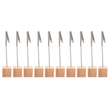  10 Pcs Porte Photo Pince Support Pour Pinces À Photos Clips De Document