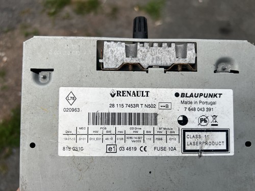 Auto radio renault - radio,