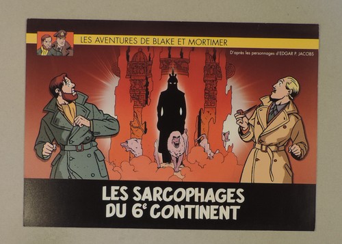 Blake mortimer sarcophages - mortimer,