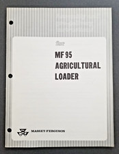 Massey Ferguson MF 95 Agricultural Loader Assembly and Predelivery Instructions