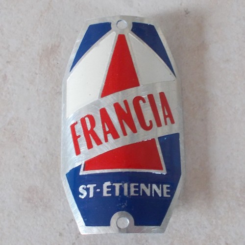 Ancienne plaque vélo - de,