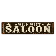 Wild West Saloon Brown Rustic