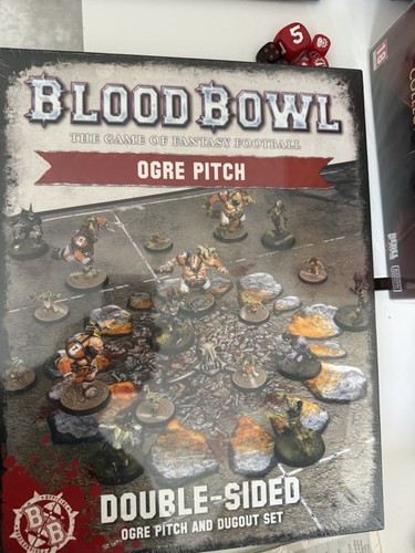 Blood bowl ogre pitch double - bowl,