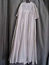 Linge ancien Robe de baptême