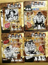 ONE PIECE Ace Acrylic Figure Collection Set of 4  MIB, No Damage, Fast