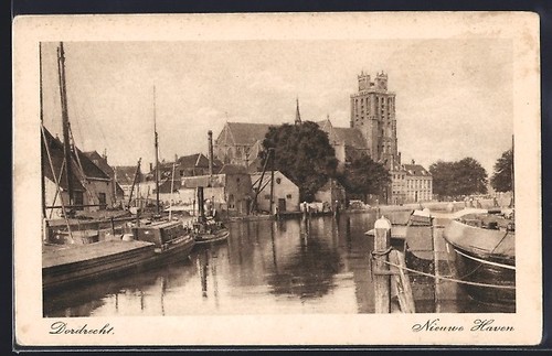 Dordrecht nouveau port carte - nouveau,