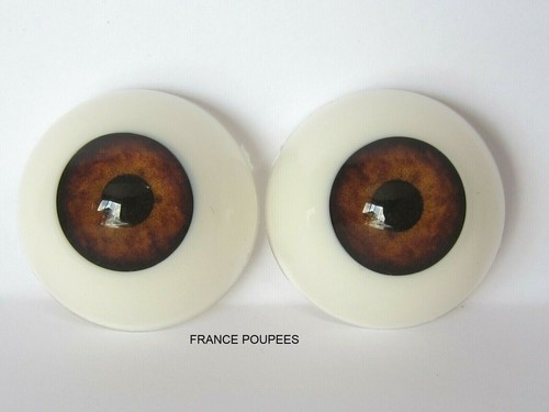 Yeux 22mm demi rond - yeux,