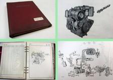Deutz F3L 712 Engine Parts List 1961 - 1968 with Part Numbers TN0150-33
