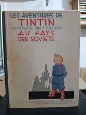 Les Aventures TINTIN Au Pays Des Soviets Editions FacSimile Twentieth Casterman
