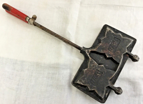 Gaufrier double ancien - gaufrier,