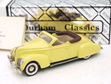 Durham Classics DC 1938 Lincoln Zephyr Top Down.