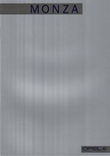 Catalogue Brochure Opel Monza 09/1984 France