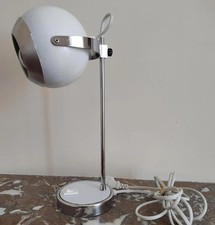 Lampe vintage Eyeball blanche