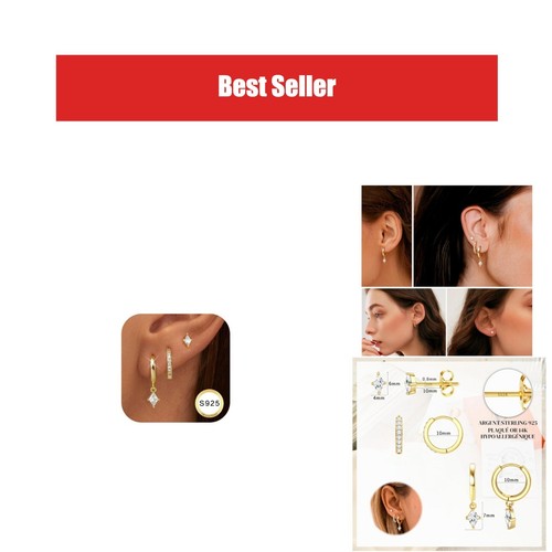 Paires boucles oreilles - 3,