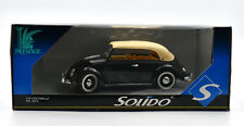 Solido vehicle V.W Ladybug convertible black metal 1:18 Ref 8015