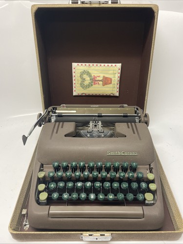 1953 smith corona silencieux - smith-corona,