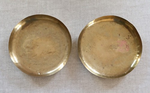 Anciens plateaux laiton - 2,