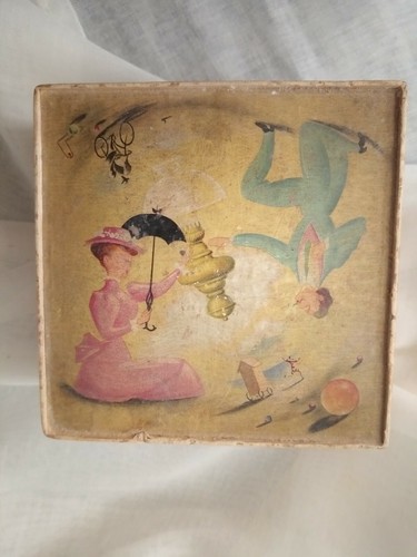 Boîte poudre ancienne de - à,