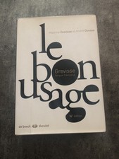Le Bon Usage Grevisse Langue