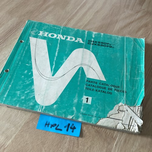 Honda cbx550f cbx550f2 - cbx550f2, liste
