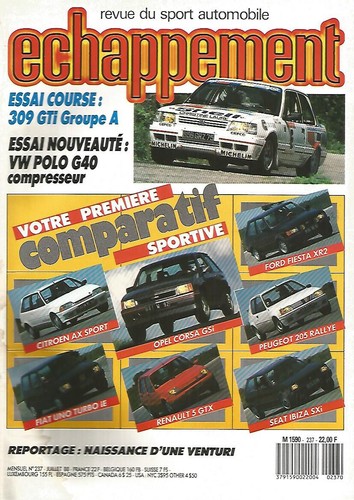 Echappement 237 polo g40 - echappement,